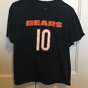 Chicago Bears boys size large 14/16 Trubisky 10 T-shirt NWOT